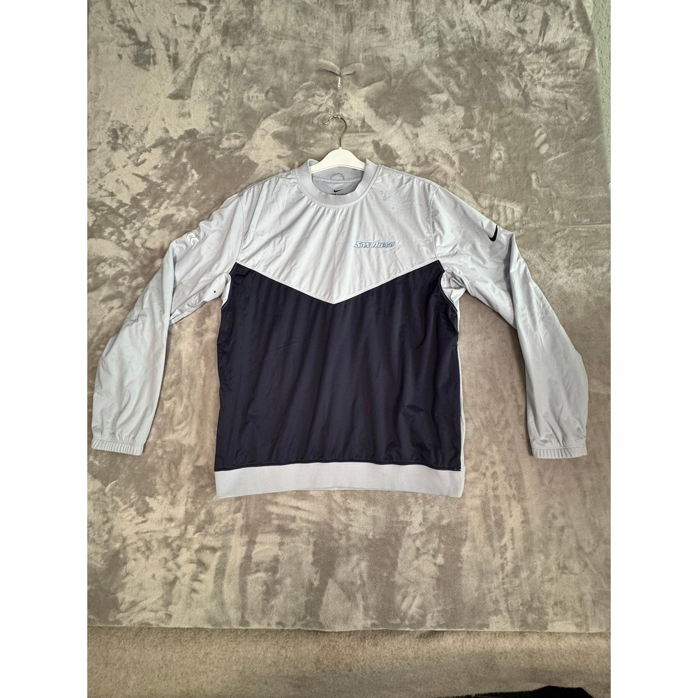 Nike San‎ Diego WCC Pullover Windbreaker Jacket Light Blue Size Medium